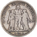 Moneta, Francia, Hercule, 5 Francs, 1873, Bordeaux, MB, Argento, KM:820.2