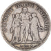 Coin, France, Hercule, 5 Francs, 1873, Bordeaux, VF(20-25), Silver, KM:820.2