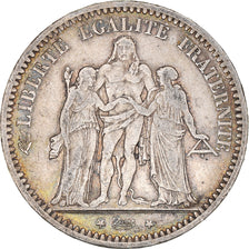 Münze, Frankreich, Hercule, 5 Francs, 1873, Paris, SS, Silber, KM:820.1