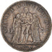 Coin, France, Hercule, 5 Francs, 1874, Paris, VF(30-35), Silver, KM:820.1