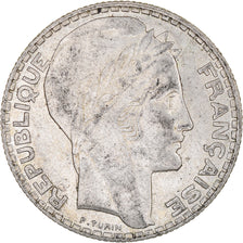 Coin, France, Turin, 10 Francs, 1939, Paris, EF(40-45), Silver, KM:878