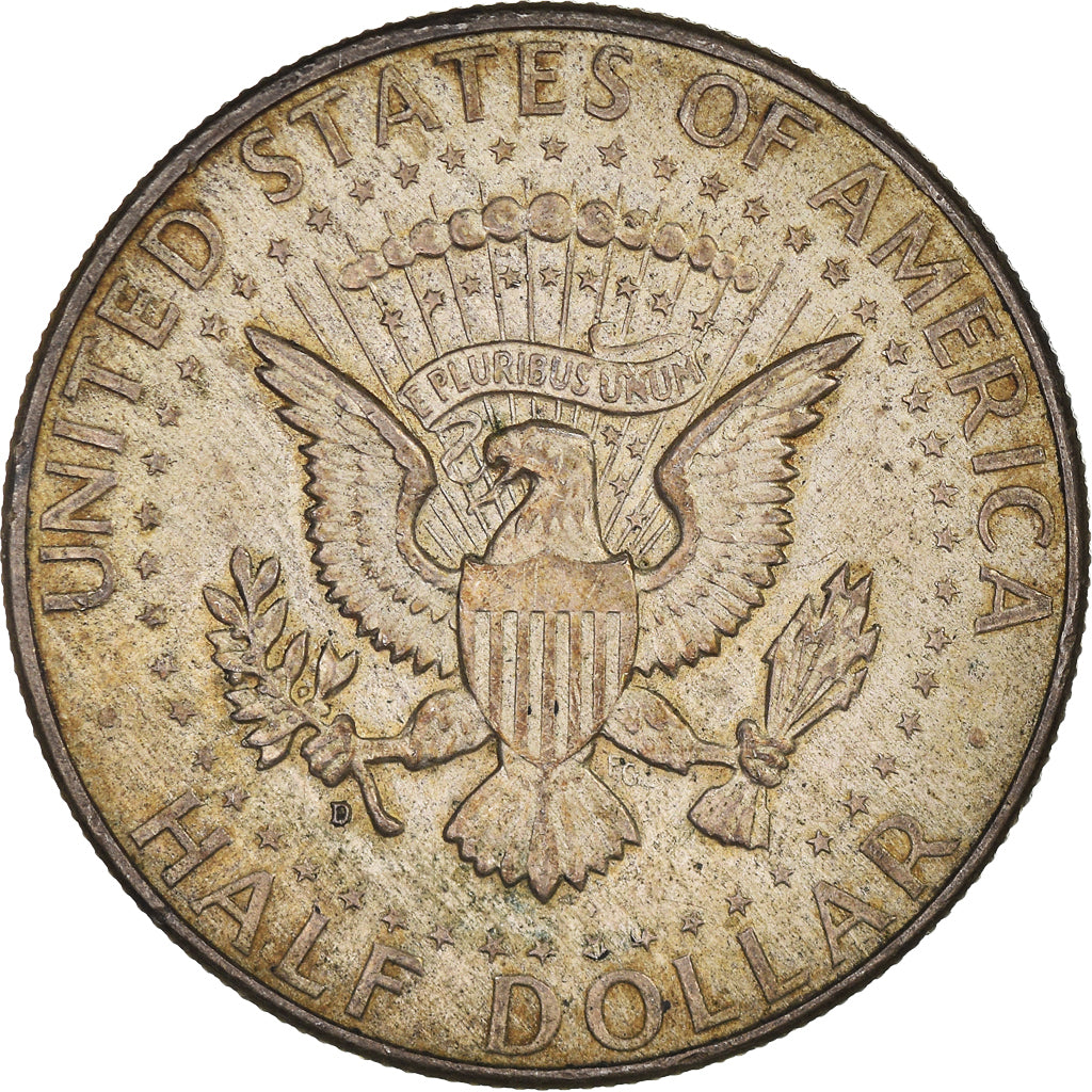 Coin, United States, Kennedy Half Dollar, Half Dollar, 1964, Denver, AU(50-53)