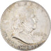 Coin, United States, Franklin Half Dollar, Half Dollar, 1954, U.S. Mint, Denver