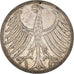 Monnaie, République fédérale allemande, 5 Mark, 1958, Karlsruhe, TTB, Argent