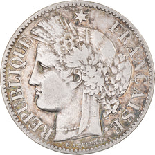 Moneta, Francia, Cérès, 2 Francs, 1894, Paris, MB, Argento, KM:817.1