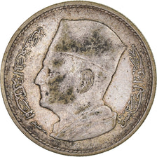 Coin, Morocco, Mohammed V, Dirham, 1960, Paris, VF(30-35), Silver, KM:55