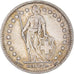 Moneta, Szwajcaria, Franc, 1921, Bern, EF(40-45), Srebro, KM:24