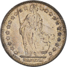 Coin, Switzerland, Franc, 1963, Bern, AU(50-53), Silver, KM:24