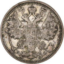 Coin, Russia, Nicholas II, 15 Kopeks, 1915, Saint-Petersburg, EF(40-45), Silver