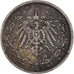 Coin, GERMANY - EMPIRE, 1/2 Mark, 1916, Stuttgart, EF(40-45), Silver, KM:17