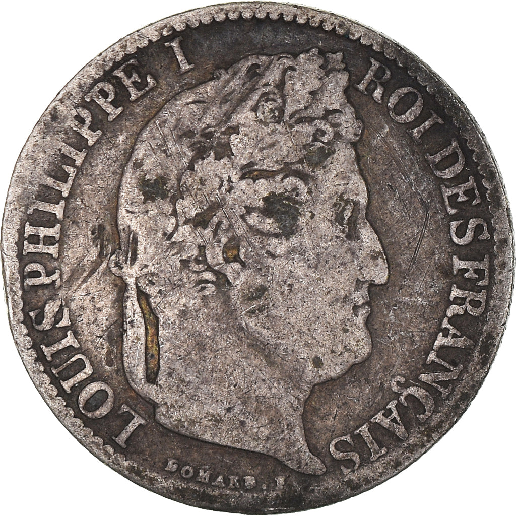 Coin, France, Louis-Philippe, 50 Centimes, 1846, Paris, F(12-15), Silver