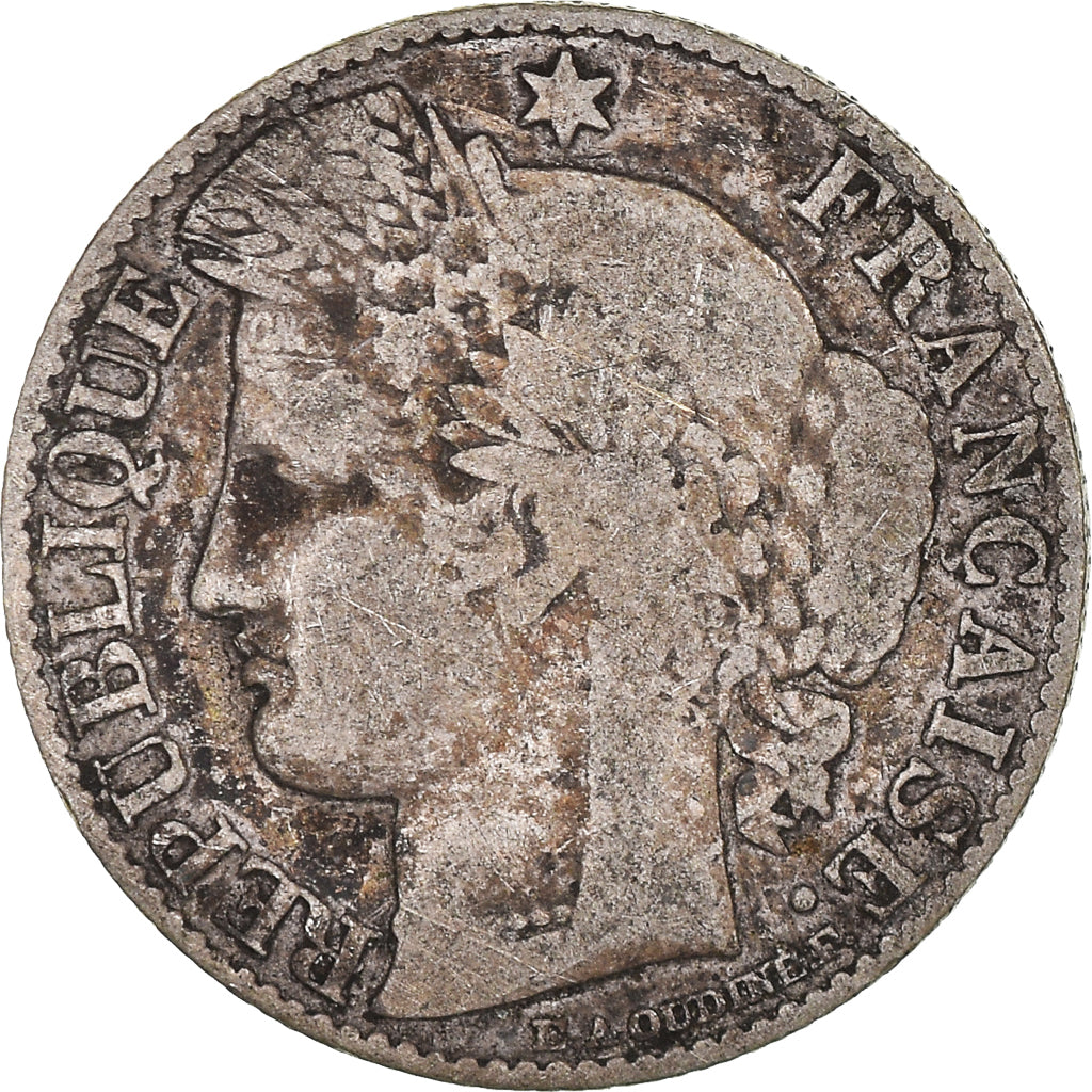 Coin, France, Cérès, 50 Centimes, 1894, Paris, VF(20-25), Silver, KM:834.1