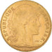 Moneta, Francia, Marianne, 10 Francs, 1911, Paris, BB+, Oro, KM:846