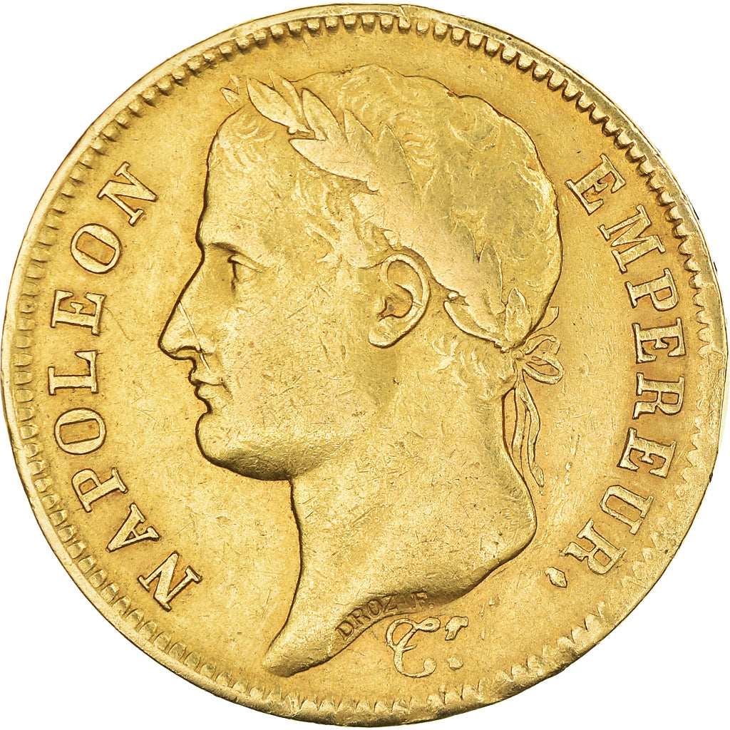 Monnaie, France, Napoléon I, 40 Francs, 1811, Paris, TTB, Or, Gadoury:1084