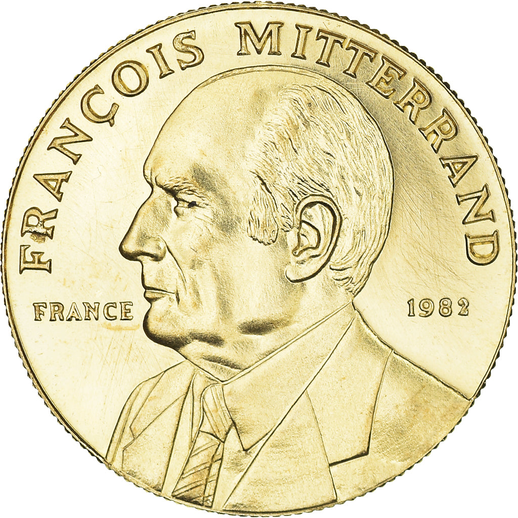 France, Medal, François Mitterrand, Président de la République, Politics