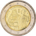 Italy, 2 Euro, Dante Alighieri, 2015, MS(64), Bi-Metallic, KM:New