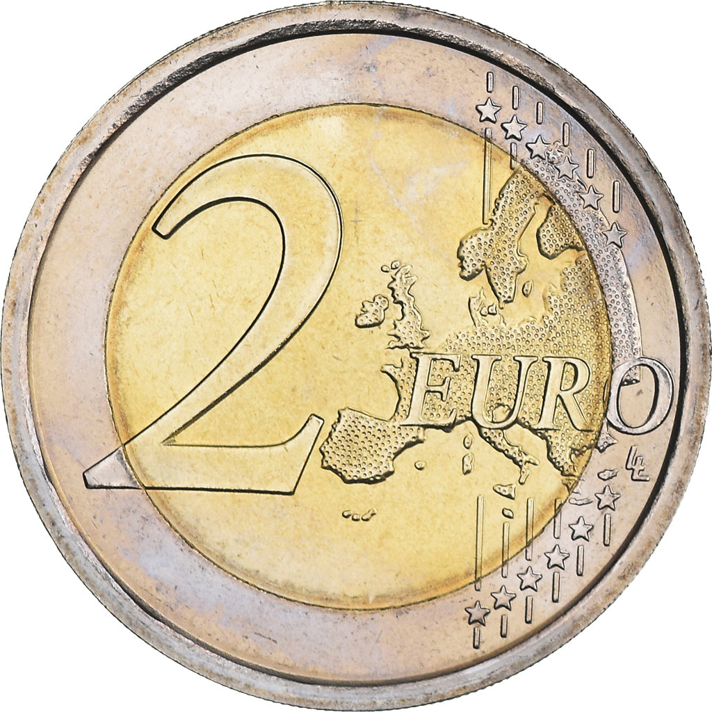 Italy, 2 Euro, Dante Alighieri, 2015, MS(64), Bi-Metallic, KM:New