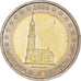 GERMANY - FEDERAL REPUBLIC, 2 Euro, Cathédrale d'Hambourg, 2008, Hambourg