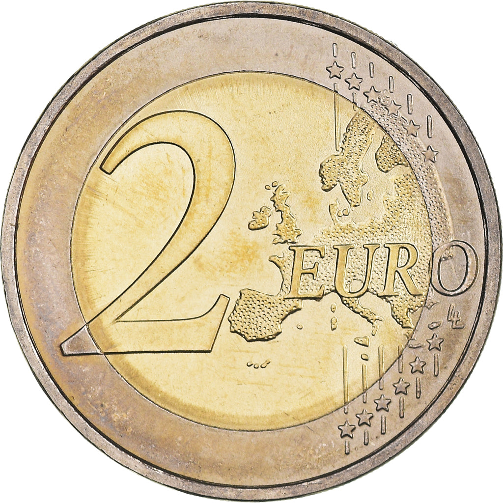 GERMANY - FEDERAL REPUBLIC, 2 Euro, Cathédrale d'Hambourg, 2008, Hambourg