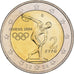 Grecia, 2 Euro, Jeux Olympiques d'Athènes, 2004, Athens, SPL, Bi-metallico