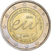 Belgien, 2 Euro, EU Council Presidency, 2010, Brussels, SS+, Bi-Metallic, KM:289