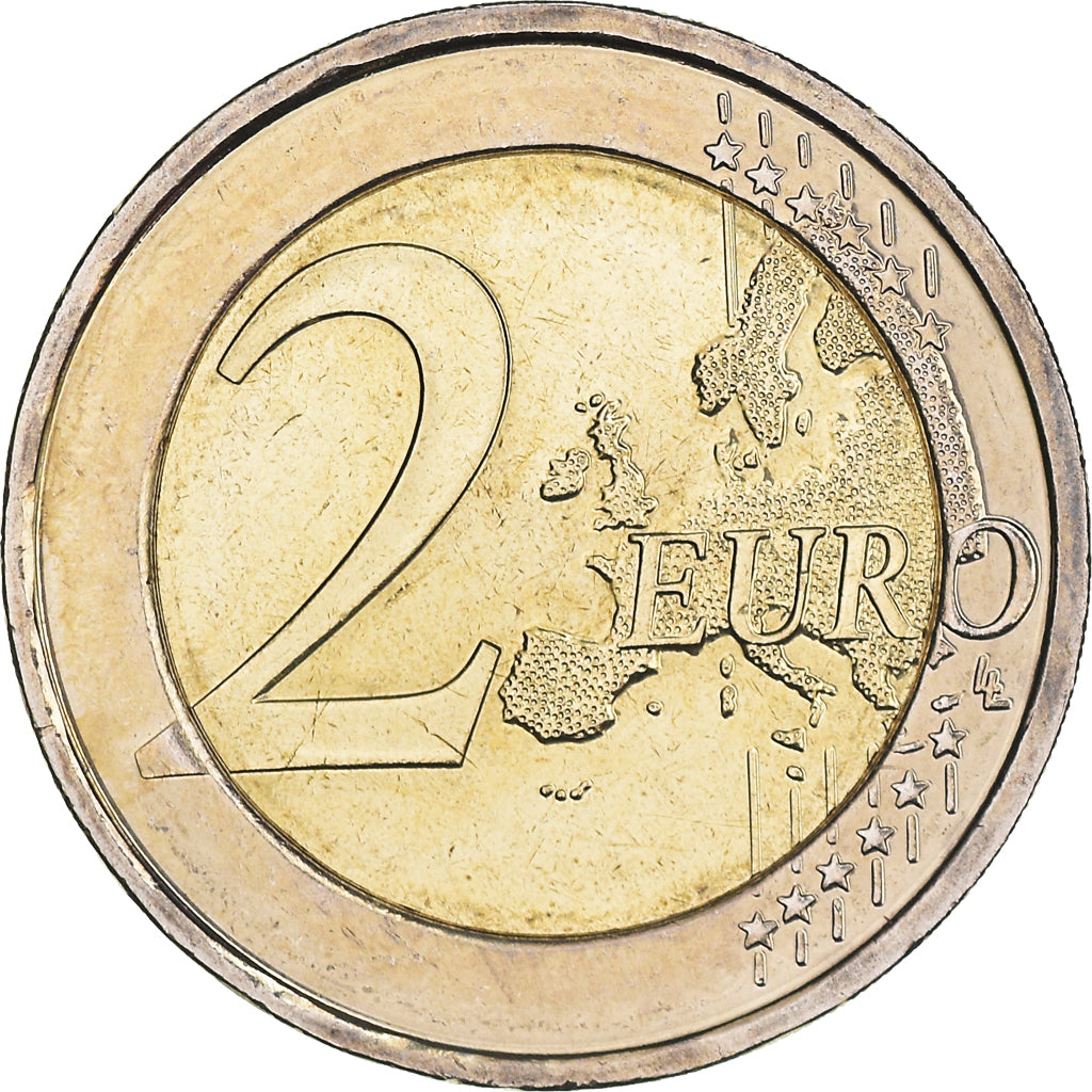 Belgien, 2 Euro, EU Council Presidency, 2010, Brussels, SS+, Bi-Metallic, KM:289