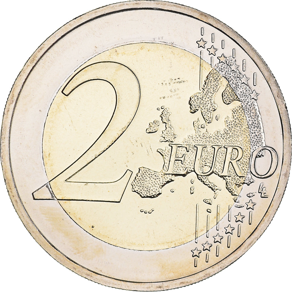 Germania, 2 Euro, Hessen, 2015, Stuttgart, SPL, Bi-metallico, KM:New