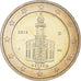 Niemcy, 2 Euro, Hessen, 2015, Hambourg, AU(55-58), Bimetaliczny, KM:New