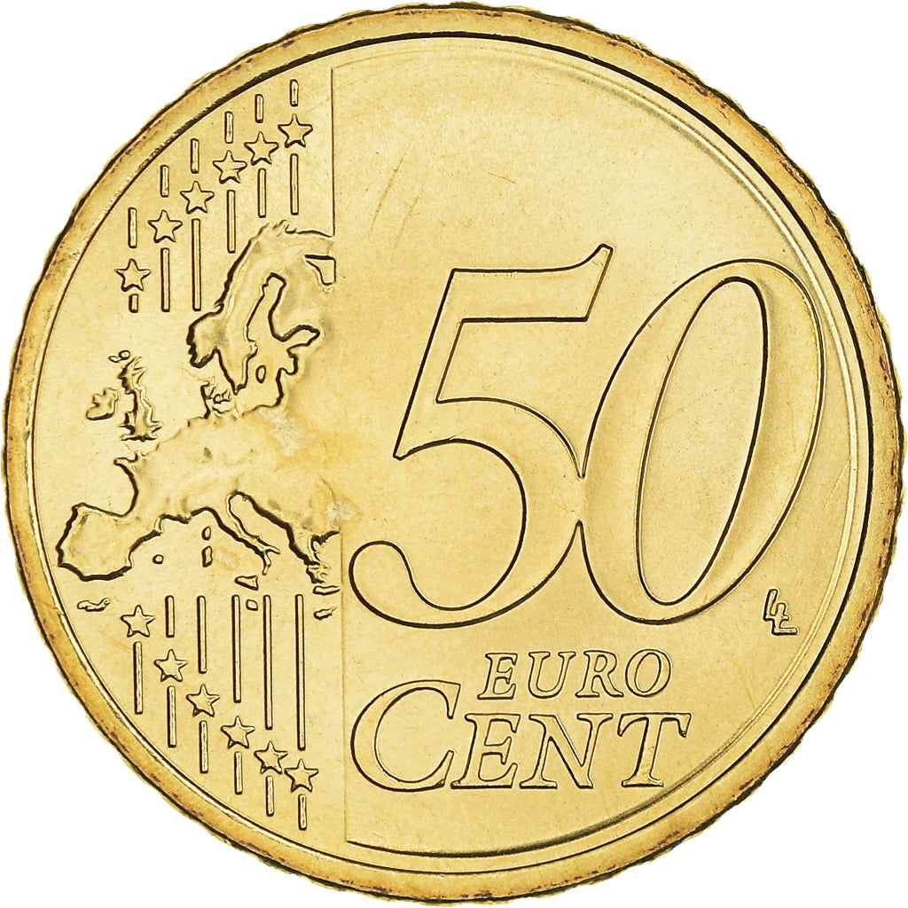 Lithuania, 50 Euro Cent, 2015, MS(64), Brass