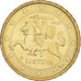 Litwa, 10 Euro Cent, 2015, MS(63), Nordic gold