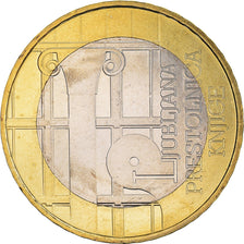 Slovenia, 3 Euro, Ljubljana capitale mondiale du livre, 2010, SPL-