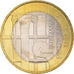Słowenia, 3 Euro, Ljubljana capitale mondiale du livre, 2010, AU(55-58)