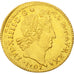 Louis XIV, Louis d'or aux 8 L et aux insignes, 1701 B, Rouen, Gadoury 253