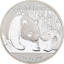 Coin, CHINA, PEOPLE'S REPUBLIC, 10 Yüan, 2011, Panda, MS(63), Silver, KM:1980