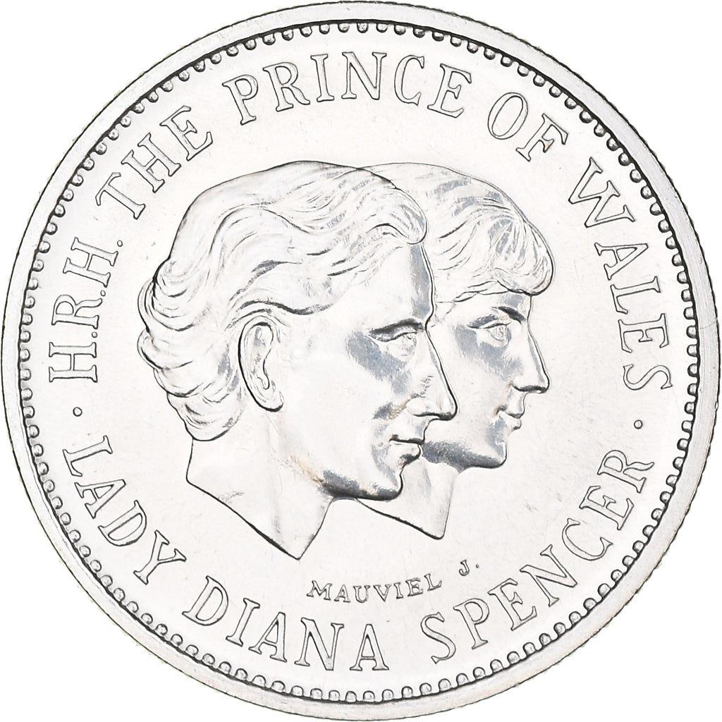 United Kingdom, Medaille, The Royal Wedding, Prince of Wales-Lady Diana, 1981