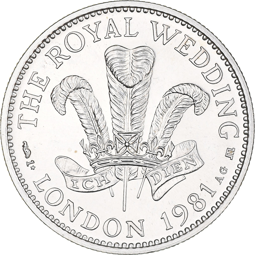 United Kingdom, Medaille, The Royal Wedding, Prince of Wales-Lady Diana, 1981