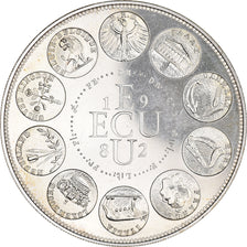 Francia, medaglia, Ecu Europa, 1982, Rodier, SPL, Argento