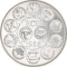 Frankreich, Medaille, Ecu Europa, Marianne, 1988, Rodier, STGL, Silber