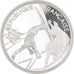 Moneda, Francia, JO Albertville 92, 100 Francs, 1990, FDC, Plata, KM:983