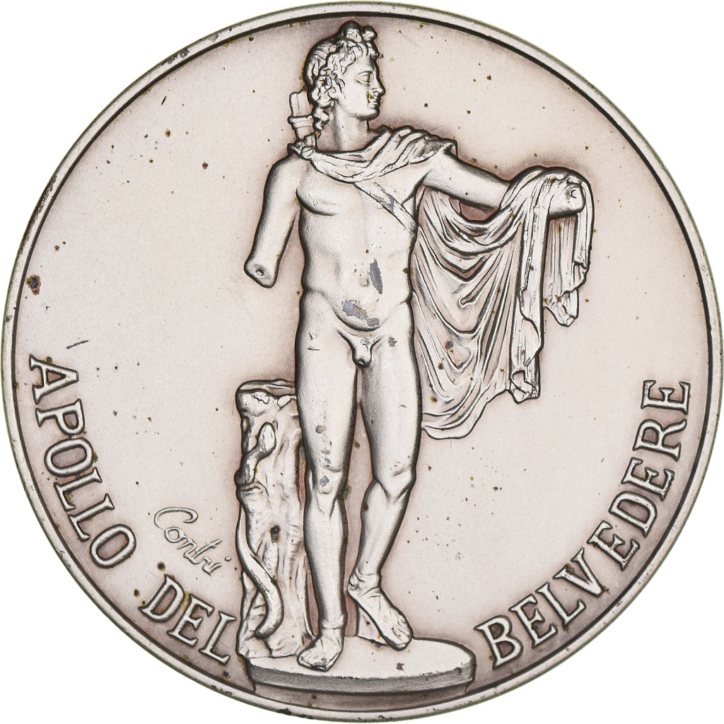 Vaticano, medaglia, Musei Vaticani, Apollo Del Belvedere, Arts & Culture, 1995