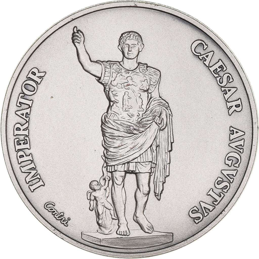 Vatikan, Medaille, Musei Vaticani, Imperator caesar Augustus, Arts & Culture