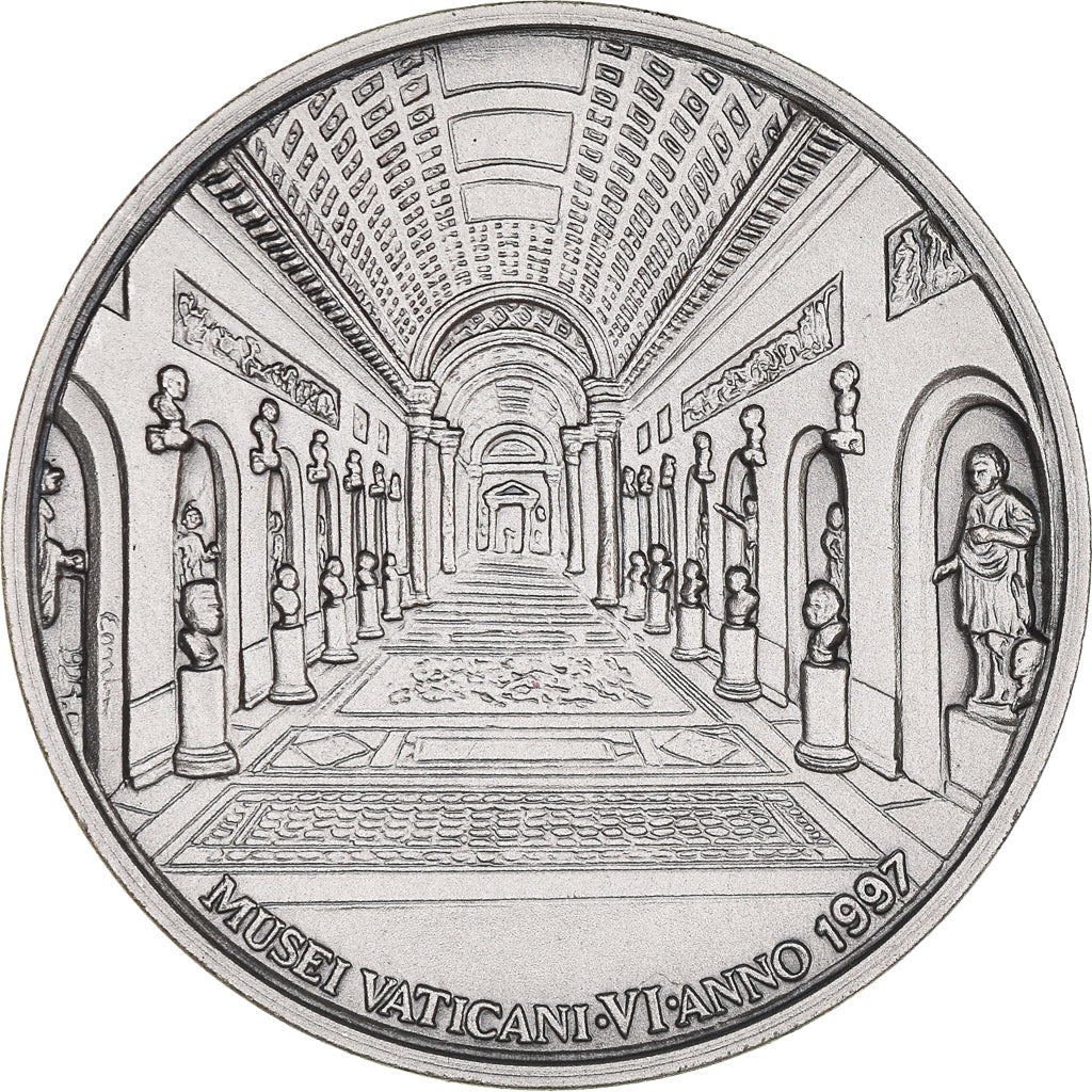 Vatikan, Medaille, Musei Vaticani, Imperator caesar Augustus, Arts & Culture