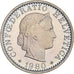 Coin, Switzerland, 20 Rappen, 1980, Bern, Proof, MS(65-70), Copper-nickel