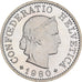 Coin, Switzerland, 5 Rappen, 1980, Bern, Proof, MS(65-70), Copper-nickel, KM:26