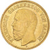 Coin, German States, BADEN, Friedrich I, 5 Mark, 1877, KARLSRUHE, MS(64), Gold