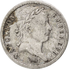 Francia, Napoléon I, 1/2 Franc, 1808, Rouen, BB, Argento, KM:680.2, Gadoury:398