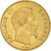 Coin, France, Napoleon III, 100 Francs, 1857, Paris, EF(40-45), Gold, KM:786.1