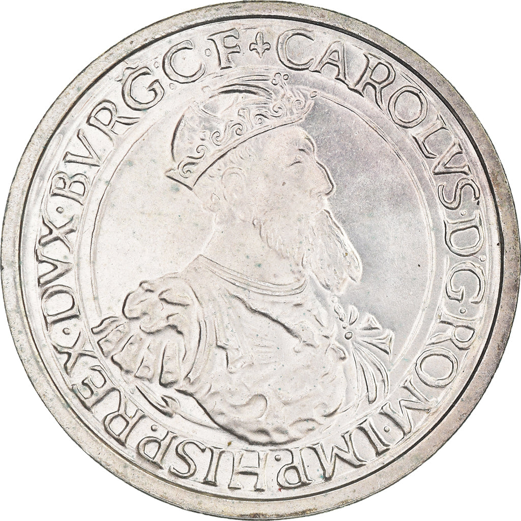 Munten, België, 5 Ecu, 1987, UNC-, Zilver, KM:166