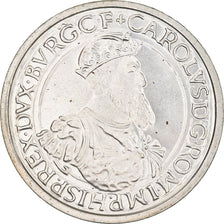 Monnaie, Belgique, 5 Ecu, 1987, SPL, Argent, KM:166