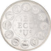 Francia, medaglia, Ecu Europa, 1990, Rodier, SPL+, Argento